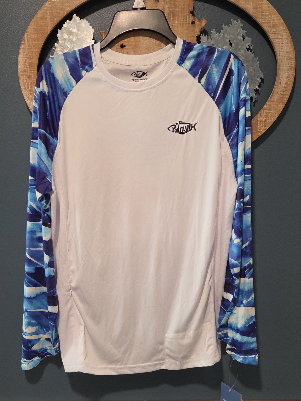 Palmyth Fishing Shirt for Men Long Sleeve Sun Protection UV UPF 50+